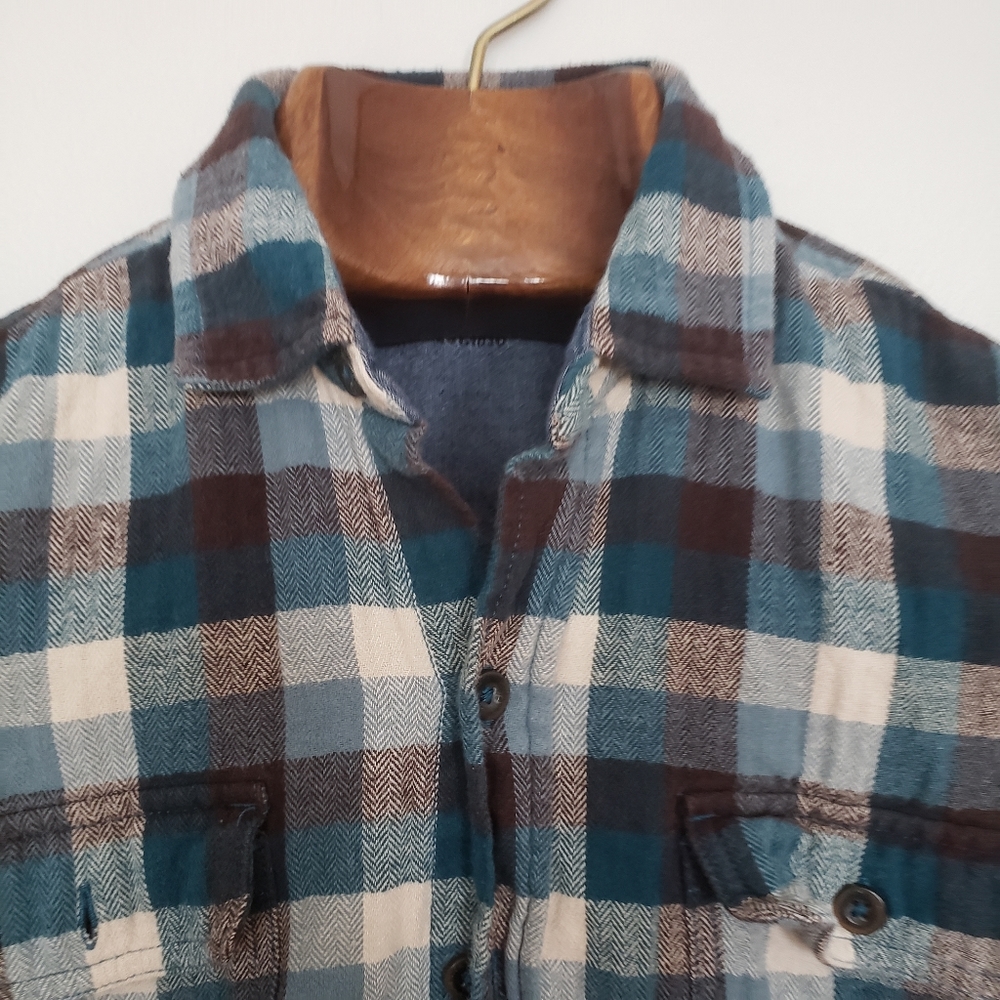 Woolrich // soft flannel plaid checkered shirt - Picture 4 of 8
